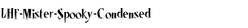 LHF Mister Spooky Regular.ttf