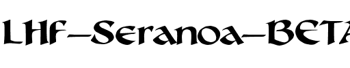 LHF Seranoa BETA Regular.ttf