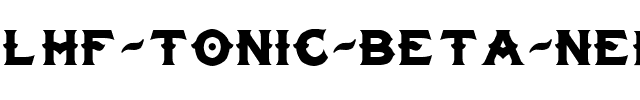 LHF Tonic BETA Regular.ttf