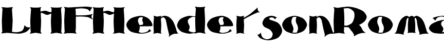LHFHendersonRoman Alternate.ttf