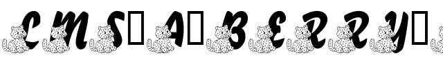 LMS A Berry Nice Cat Regular.ttf