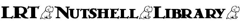 LRT Nutshell Library Black Normal.ttf