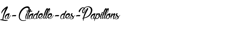 La Citadelle des Papillons Regular.ttf
