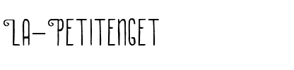 La Petitenget Regular.ttf