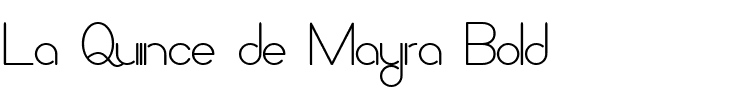 La Quince de Mayra Gras.ttf