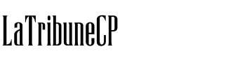 LaTribuneCP Medium.otf