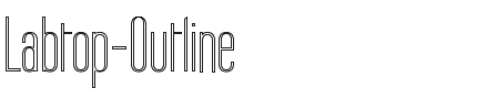 Labtop Outline Regular.ttf