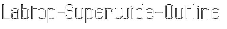 Labtop Superwide Outline Regular.ttf