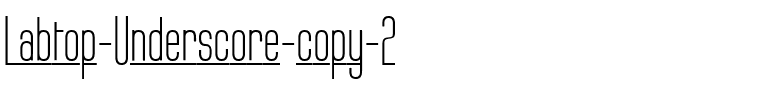 Labtop Underscore Regular.ttf