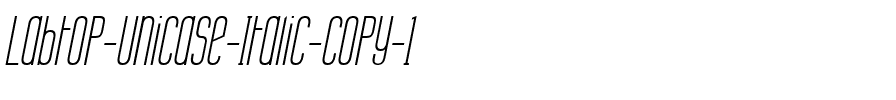 Labtop Unicase Italic.ttf