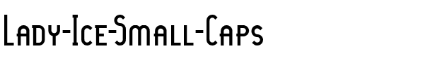 Lady Ice – Small Caps Regular.ttf