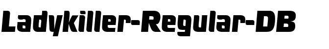 Ladykiller DB Regular.ttf