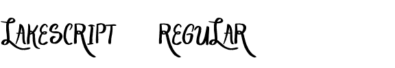 Lake Script Regular.otf