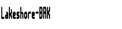 Lakeshore BRK Regular.ttf