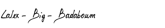 Lalex Big Badaboum Regular.ttf