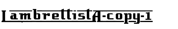 LambrettistA Regular.ttf