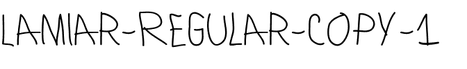 Lamiar Regular Regular.ttf
