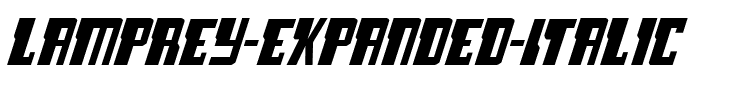 Lamprey Expanded Italic Expanded Italic.ttf