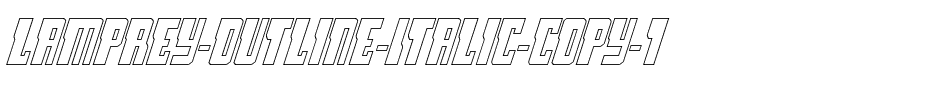 Lamprey Outline Italic Italic.ttf