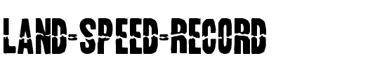 Land Speed Record Regular.ttf