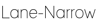 Lane - Narrow Regular.ttf