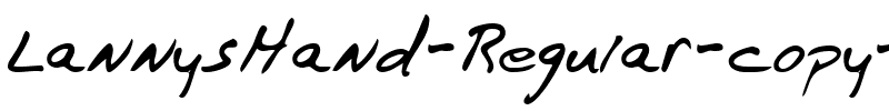 LannysHand Regular.ttf