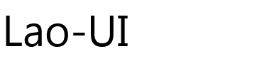 Lao UI Normal.ttf