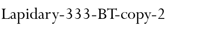 Lapidary333 BT Roman.ttf