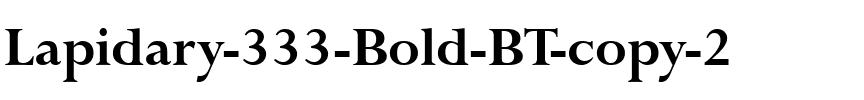 Lapidary333 BT Bold.ttf