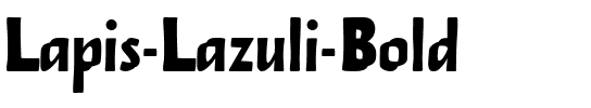 Lapis Lazuli Bold Regular.ttf