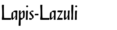 Lapis Lazuli Regular.ttf