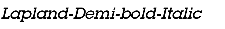 Lapland Demi-bold Italic.ttf
