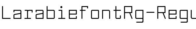 Larabiefont Rg Regular.ttf