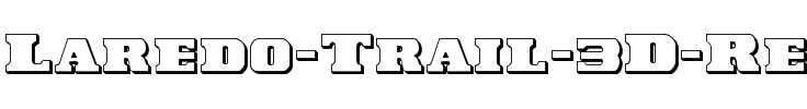 Laredo Trail 3D Regular.ttf