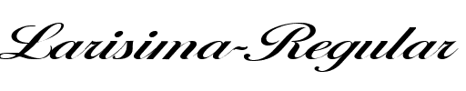 Larisima Regular.ttf