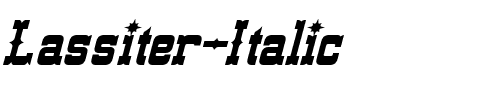 Lassiter Italic.otf