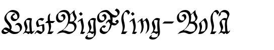 LastBigFling Bold.ttf
