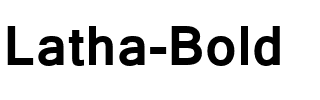 Latha Bold.ttf