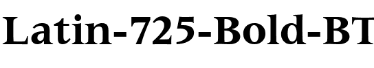Latin725 BT Bold.ttf