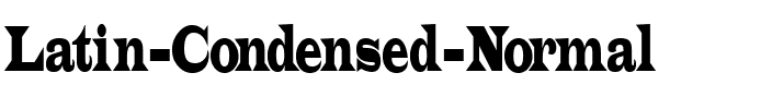 Latin-Condensed Normal.ttf
