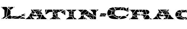 Latin-Cracked Normal.ttf