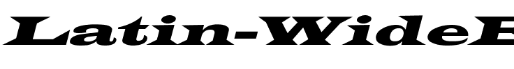 Latin-WideExtObl-Normal Regular.ttf