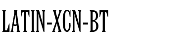 Latin XCn BT Regular.ttf