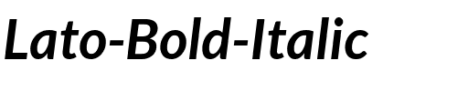 Lato Bold Italic.ttf