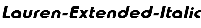 Lauren-Extended Italic.ttf