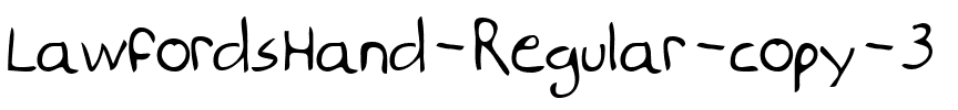 LawfordsHand Regular.ttf