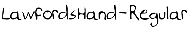 LawfordsHand Regular.ttf