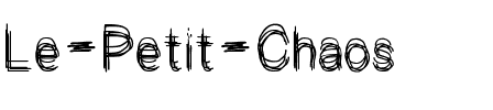 Le Petit Chaos Normal.ttf