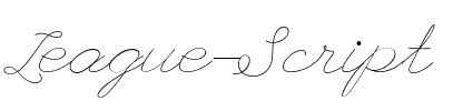 League Script League Script.ttf