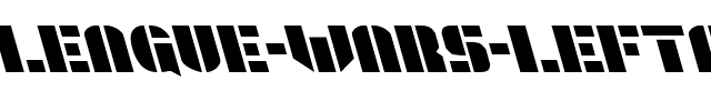 League Wars Leftalic Italic.ttf